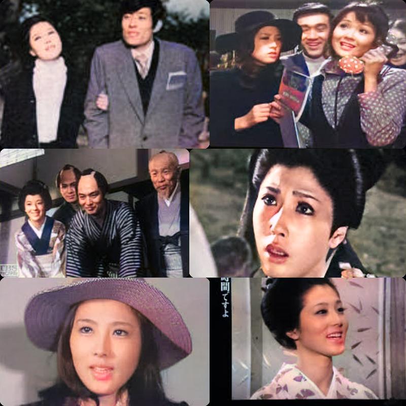 大原麗子の若い頃画像㊲1971年（24歳）