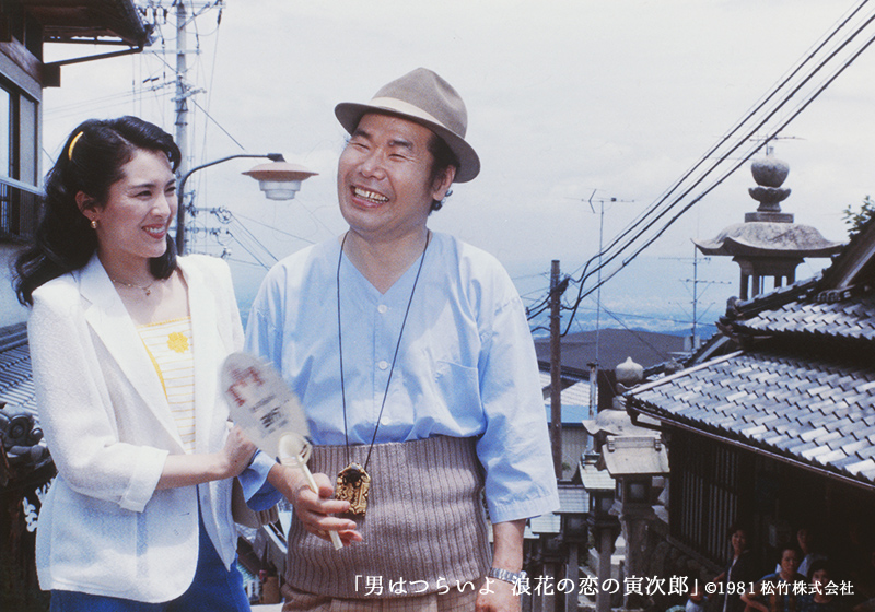 松坂慶子の若い頃の画像75枚1981年（29歳）渥美清、俳優1928年（53歳の時）（68歳没）