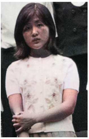 稲田朋美の若い頃画像⑭1977年（18歳）