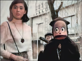 松阪慶子の画像1967年(15歳）忍者ハットリくん＋忍者怪獣ジッポウにドラマ初出演
