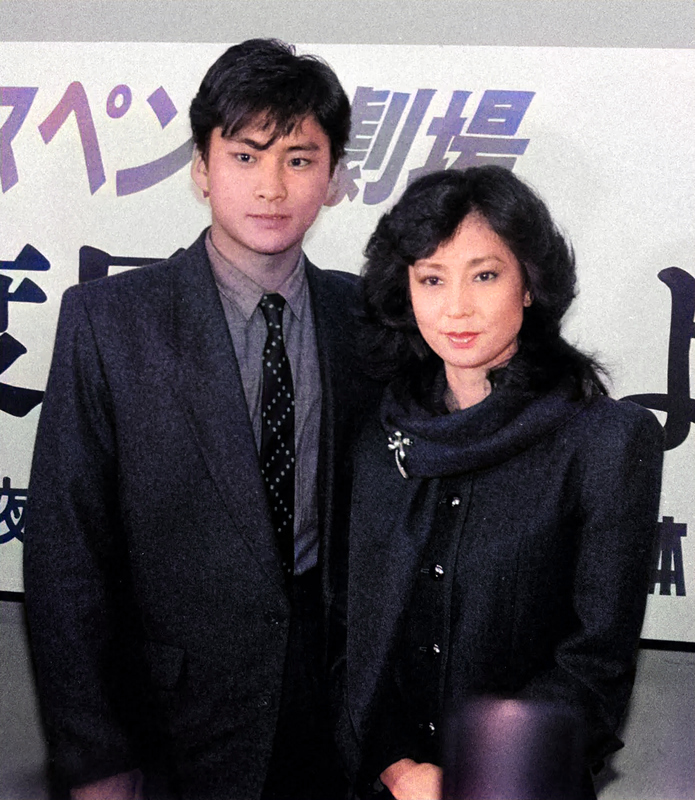 山本陽子の画像1984年（42歳）ドラマ「二度目のさよなら」沖田浩之（21歳）の時