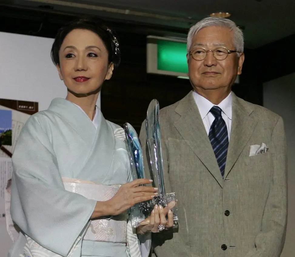 岩下志麻、篠田正浩夫妻2008年(67歳）