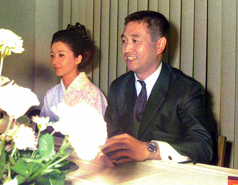岩下志麻の画像1967年(26歳)と篠田正浩(31歳)