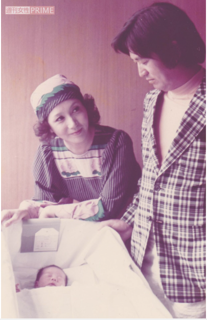 岩下志麻の画像1973年（32歳）一人娘さん誕生