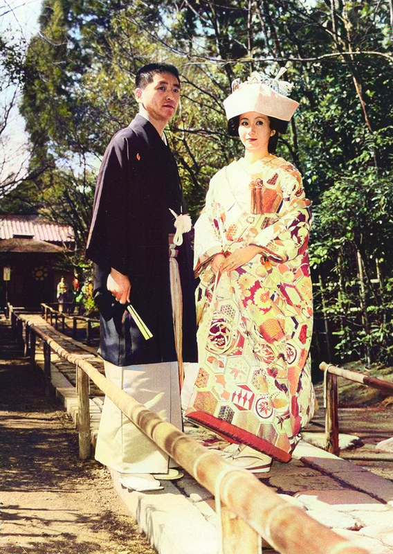 岩下志麻と篠田正浩の茶婚式1967年3月3日