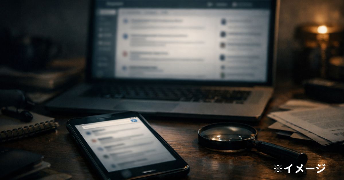 デスク上の静寂なひととき