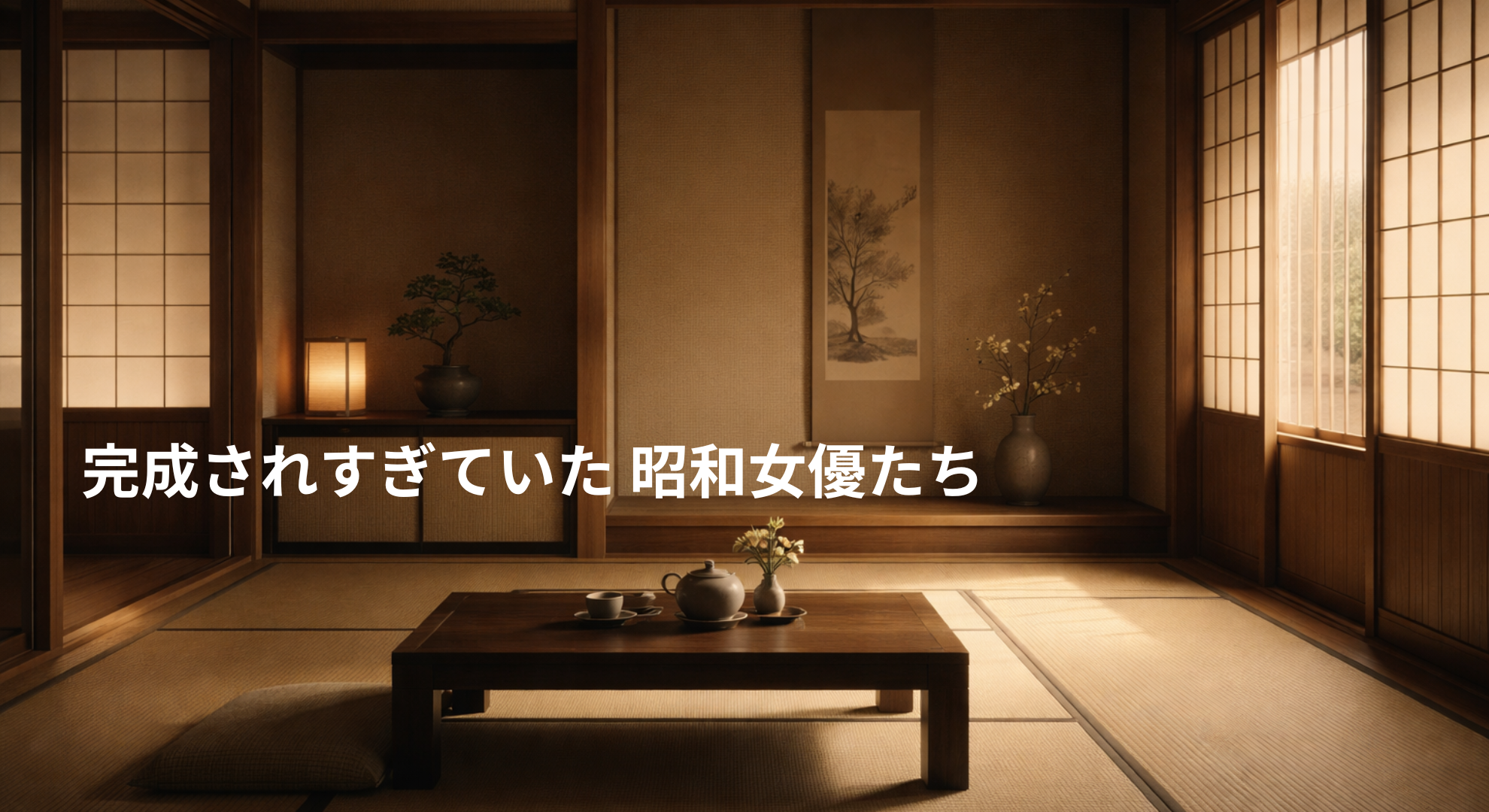 落ち着いた和室