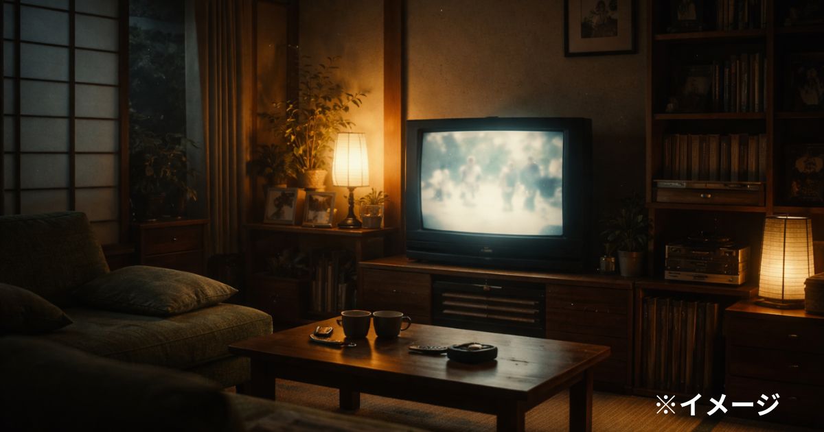 テレビ＋夜＋静けさ」＝SNSで昔の映像を見る行為