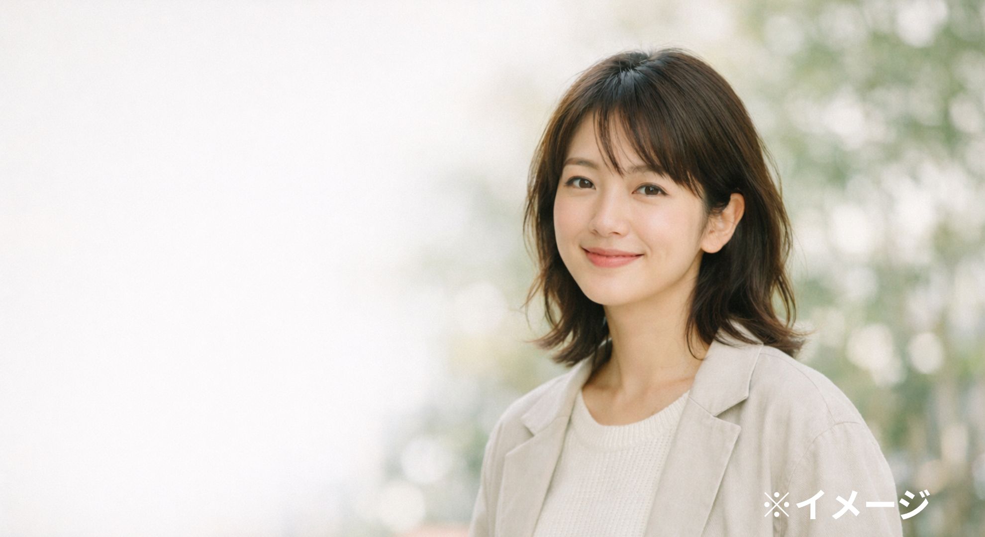 温かな微笑みと柔らかな日差し