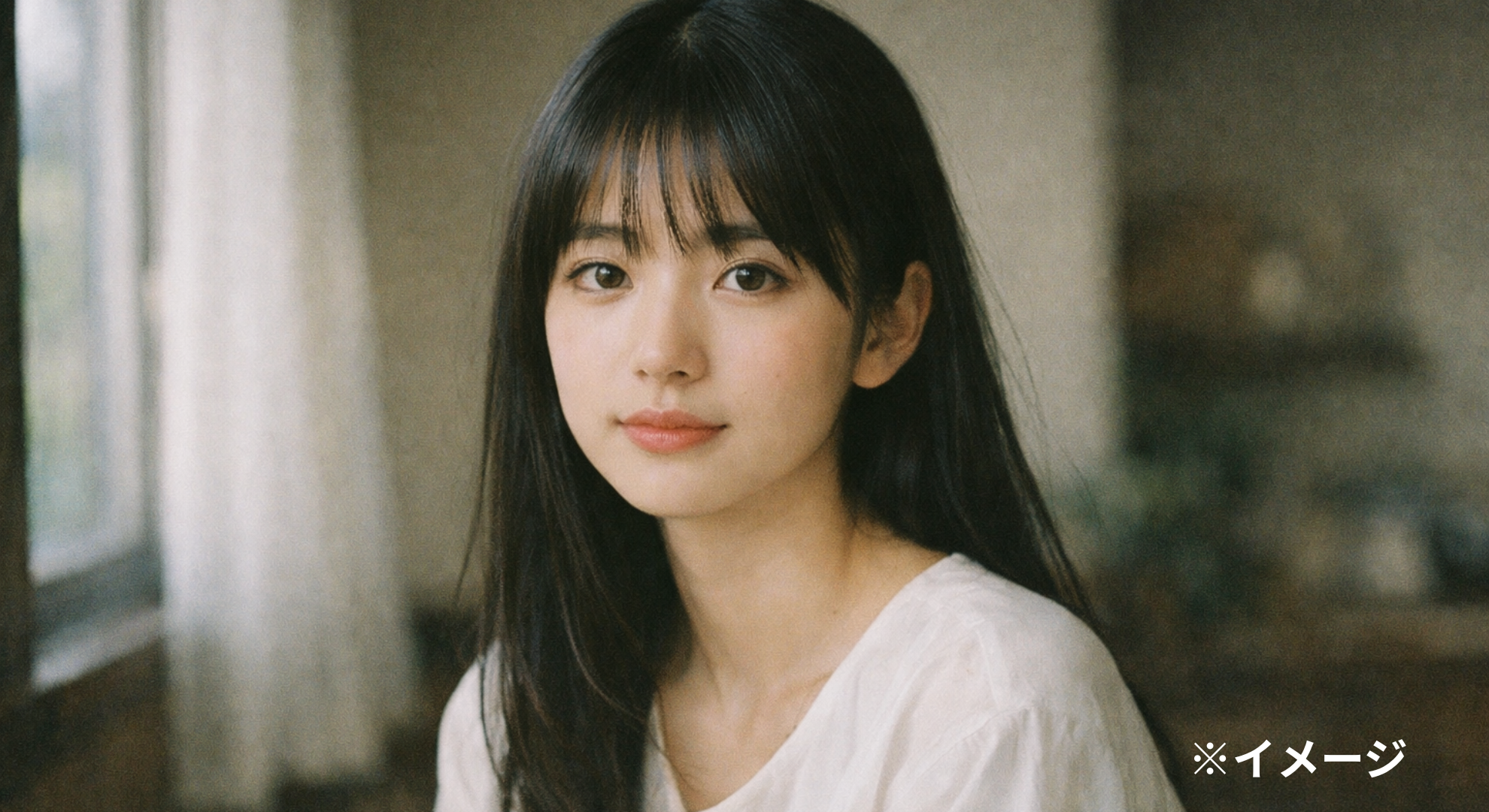 石田ゆり子 若い頃をイメージした透明感のある女性像