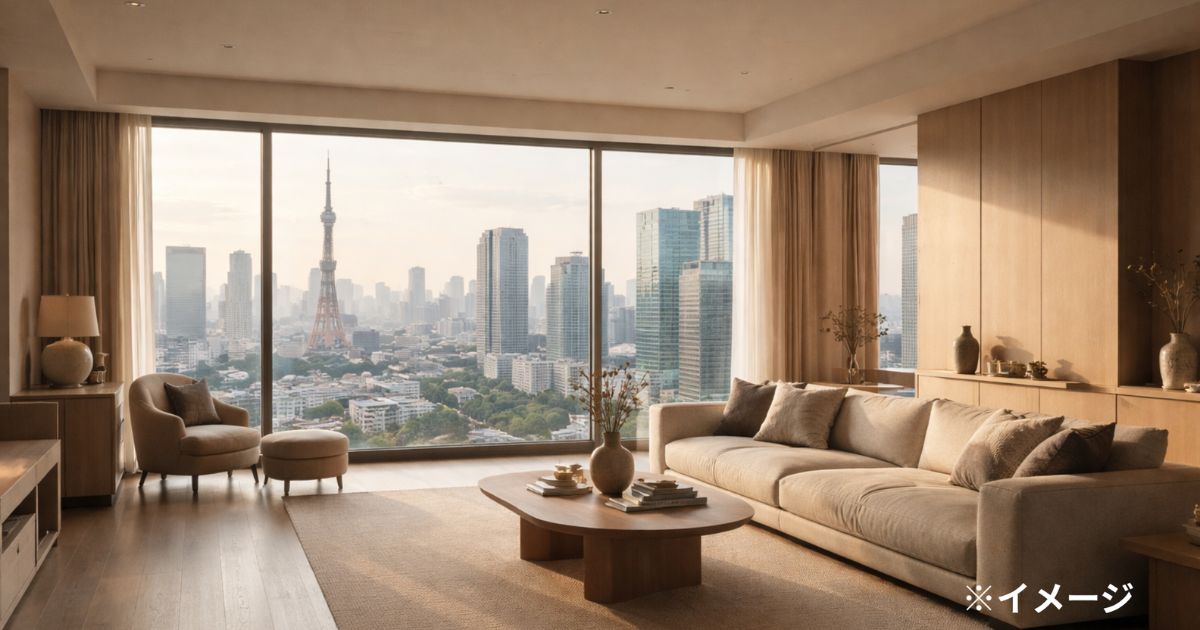 浜辺美波の純資産・資産形成モデルを想起させる都心不動産イメージ（※イメージ）