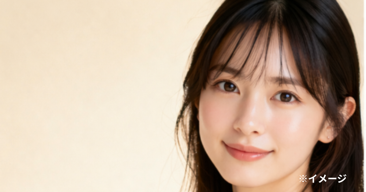 綾瀬はるかの若い頃と現在を比較したイメージ（透明感と上品さの変化）