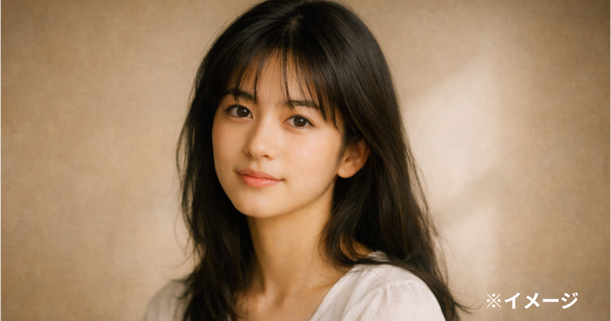 永作博美の若い頃を思わせる透明感のあるアイドル風イメージ