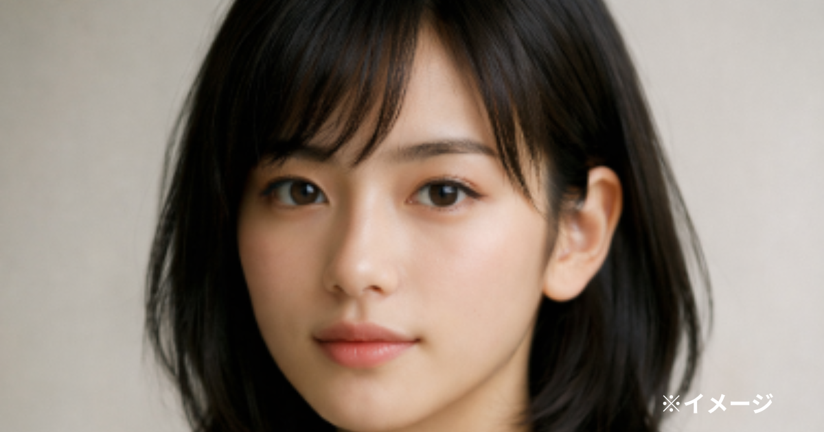 成長した女性のイメージ